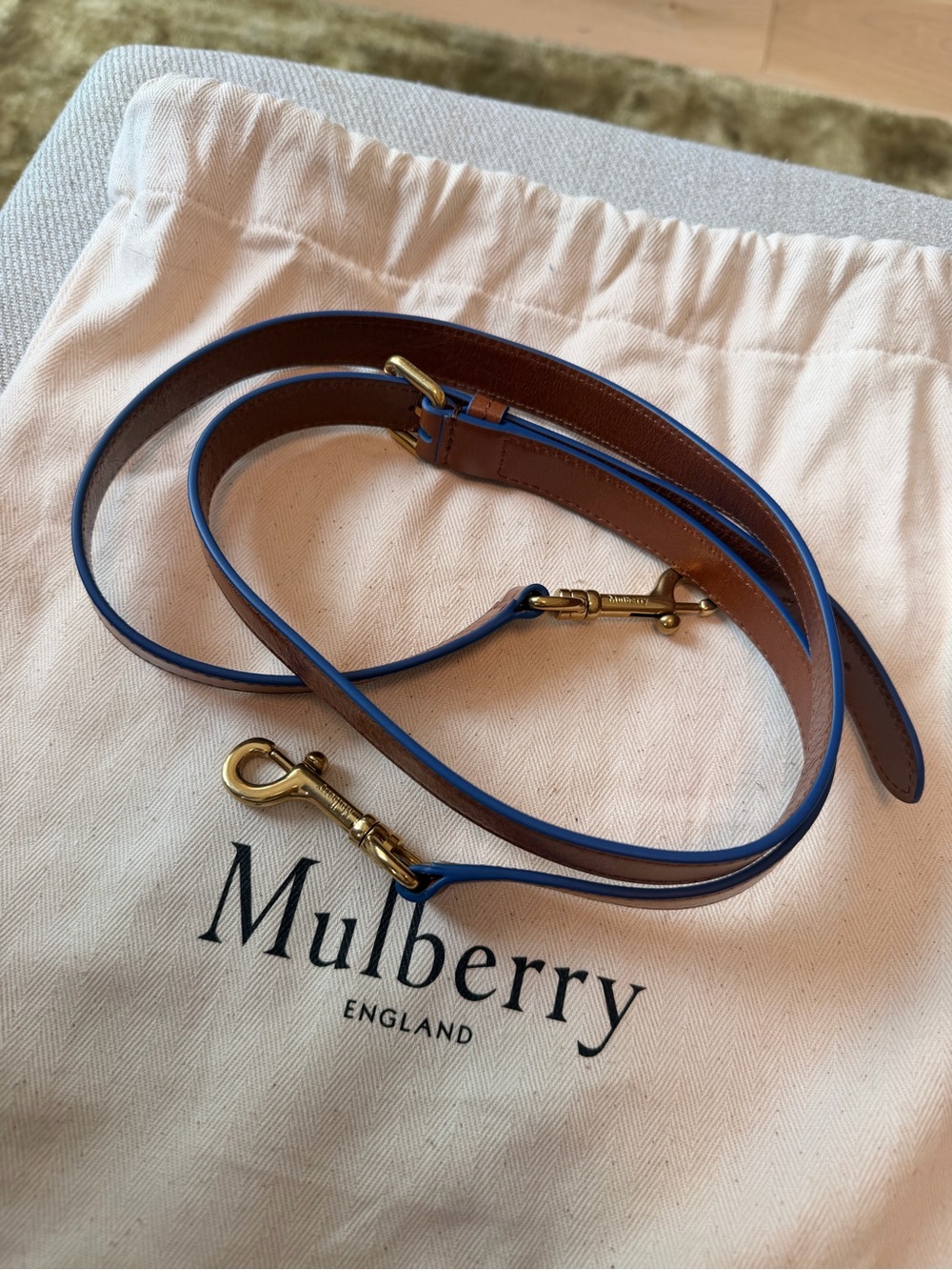 Mulberry Mini Alexa Oak and Blue - Picture 8 of 8